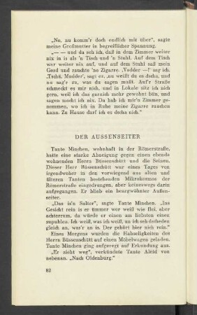 Der Aussenseiter
