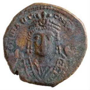 Münze, Follis, 600 / 601
