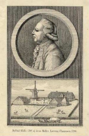 Bildnis von Lorenz Claussen (1753-1823)