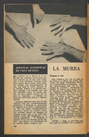 La murra : Andanzas deportivas de Paco Lifatto