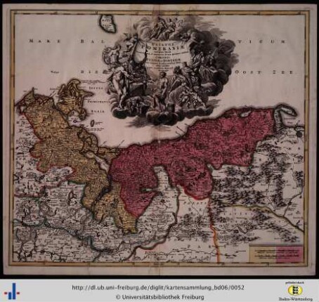 Ducatus Pomeraniae novissima tabula