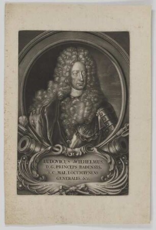 Bildnis des Ludovicus Wilhelmus, Markgraf von Baden