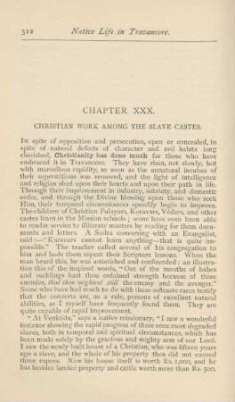 Chapter XXX. Christian work among the slave castes
