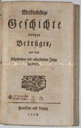 Schmähschrift gegen Carl Friedrich Bahrdt