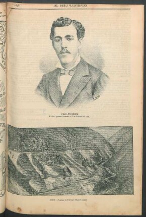[Retrato de] Juan Avendaño : Médico peruano muerto el 7 de Febrero de 1891.