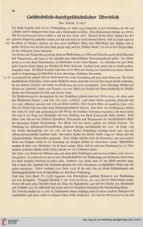 Geschichtlich = kunstgeschichtlicher Überblick