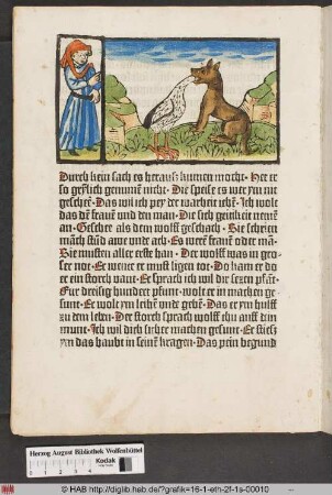 Vom Wolf und dem Storch.