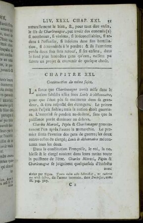 Chapitre XXI. - Chapitre XXX.