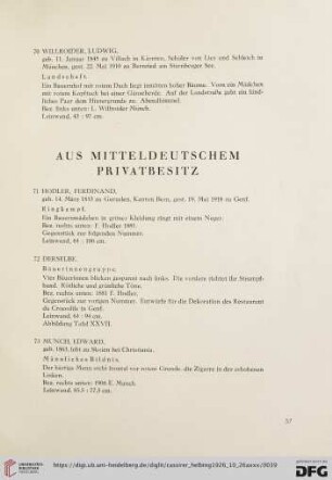 Aus mitteldeutschem Privatbesitz (Nr. 71-73)