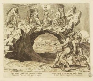 Der fleißige Arbeiter strebt die Gerechtigkeit Gottes an, Blatt 3 aus der Folge "Der Lohn von Arbeit und Fleiß"