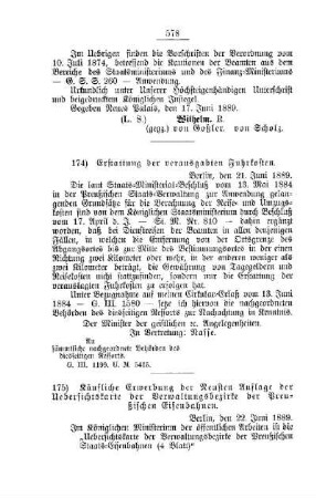 Erstattung der verausgabten Fuhrkosten : [I. Allgemeine Verhältnisse]