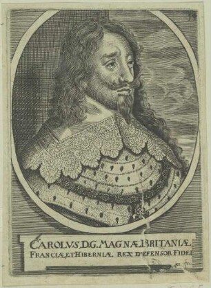 Bildnis des Carolvs Magnae Britaniae Franciae et Hiberniae
