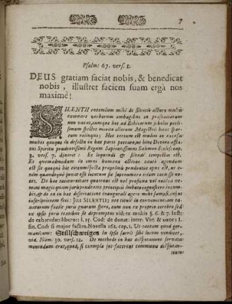 Deus gratiam faciat nobis, & benedicat nobis, illustret faciem suam ergà nos maximè !