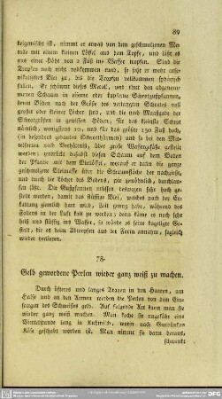 78. Gelb gewordene Perlen wieder ganz weiß zu machen