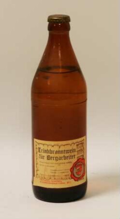 Trinkbranntwein für Bergarbeiter