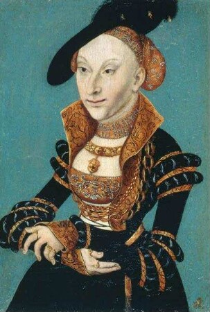 Sibylle von Cleve (1512 - 1554), Gemahlin von Kurfürst Johann Friedrich von Sachsen