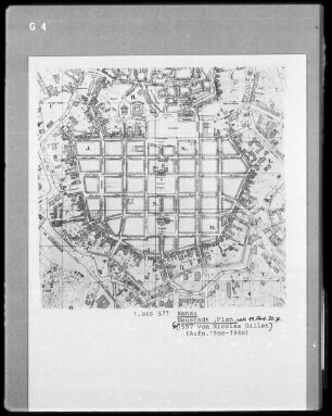Hanau, Neustadt (1597 von Nicolas Gillet)