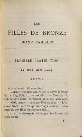 Les Filles de bronze : drame Parisien, 2. La soeur ainée
