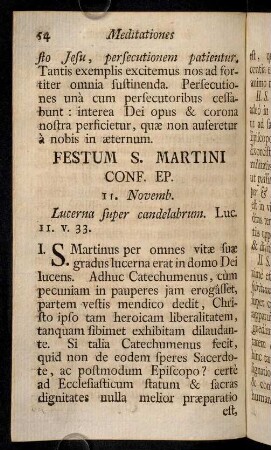 54-65, Festum S. Martini - Festum S. Nicolai