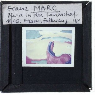 Marc, Pferd in Landschaft
