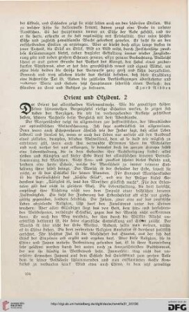 31: Orient und Okzident, 2