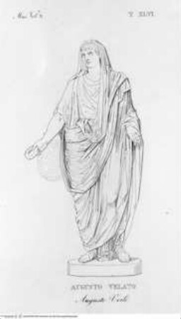 Musée Pie-Clémentin. Vol. II., Tafel XLVI: Augustus