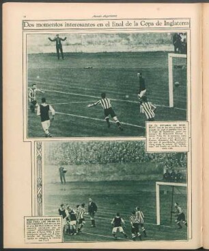 Dos momentos interesantes en el final de la Copa de Inglaterra [Fotografías]