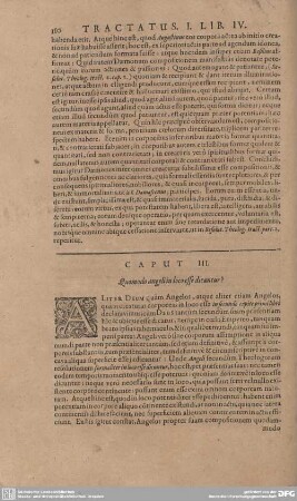 Caput III. Quomodo angeli in loco dicantur?