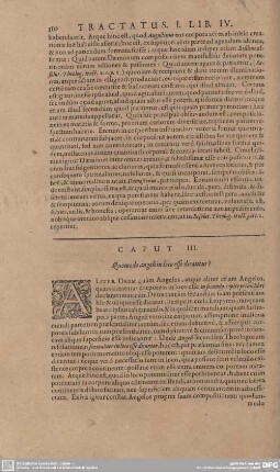Caput III. Quomodo angeli in loco dicantur?