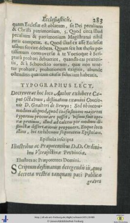 Typographus Lect.