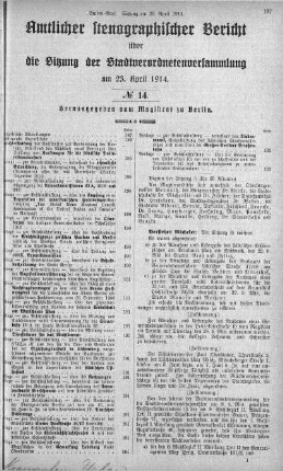 No. 14, 23.04.1914