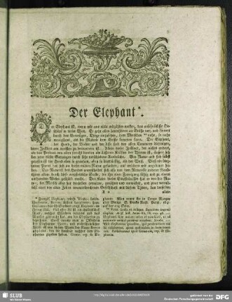 Der Elephant*
