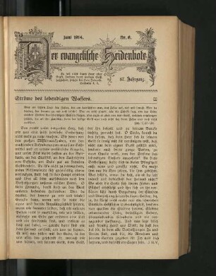 Juni 1914. Nr. 6.