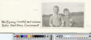 Wolfgang Borchert mit Carl-Heinz Corswandt