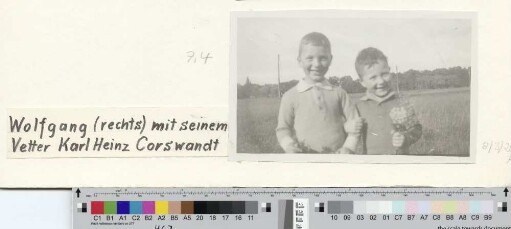 Wolfgang Borchert mit Carl-Heinz Corswandt