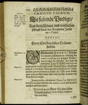 Die siebende Predigt/ [...] - Die Achte Predigt/ [...]