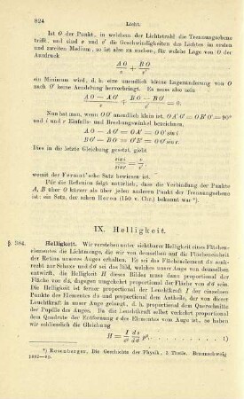 IX. Helligkeit.