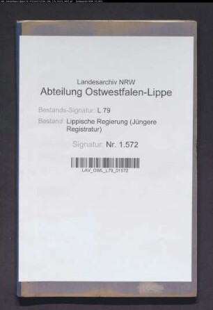 Einführung und Veranlagung zur Wertzuwachssteuer in der Stadt Barntrup