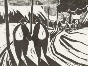 Landschaft mit Zeche