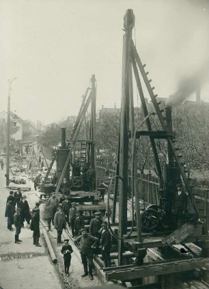 Kanalisation Wloclawek Russisch Polen, Russland, 1913