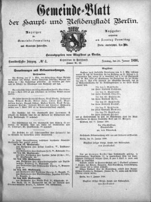 1890,4: No. 4, 26. Januar 1890