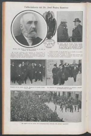 Fallecimiento del Dr. José Pedro Ramírez