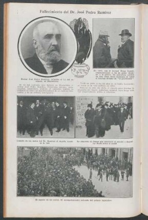 Fallecimiento del Dr. José Pedro Ramírez