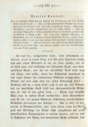 Viertes Kapitel. Von der nützlichen Erfindung des Schlafs und des Traums, und was Sancho Pansa darüber denkt - ...
