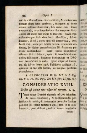 34-44, Consideratio XVIII - XXIII