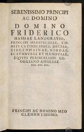 Dedicatio