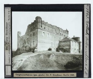 Gollub, Burg : Außenansicht