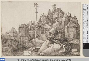 Der Hl. Antonius vor der Stadt