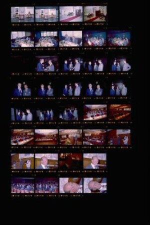 Tagung des Bundesverbandes Freier Wohnungsunternehmen (BFW) im Hotel "Graf Zeppelin", 15.05.1987 Ausstellung des Württembergischen Landesmuseums "Baden und Württemberg im Zeitalter Napoleons" im Kunstgebäude Stuttgart, 14.05.1987
