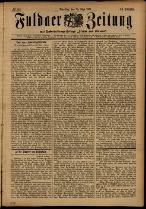 Ausgabe vom Dienstag, den 18. Mai 1897.